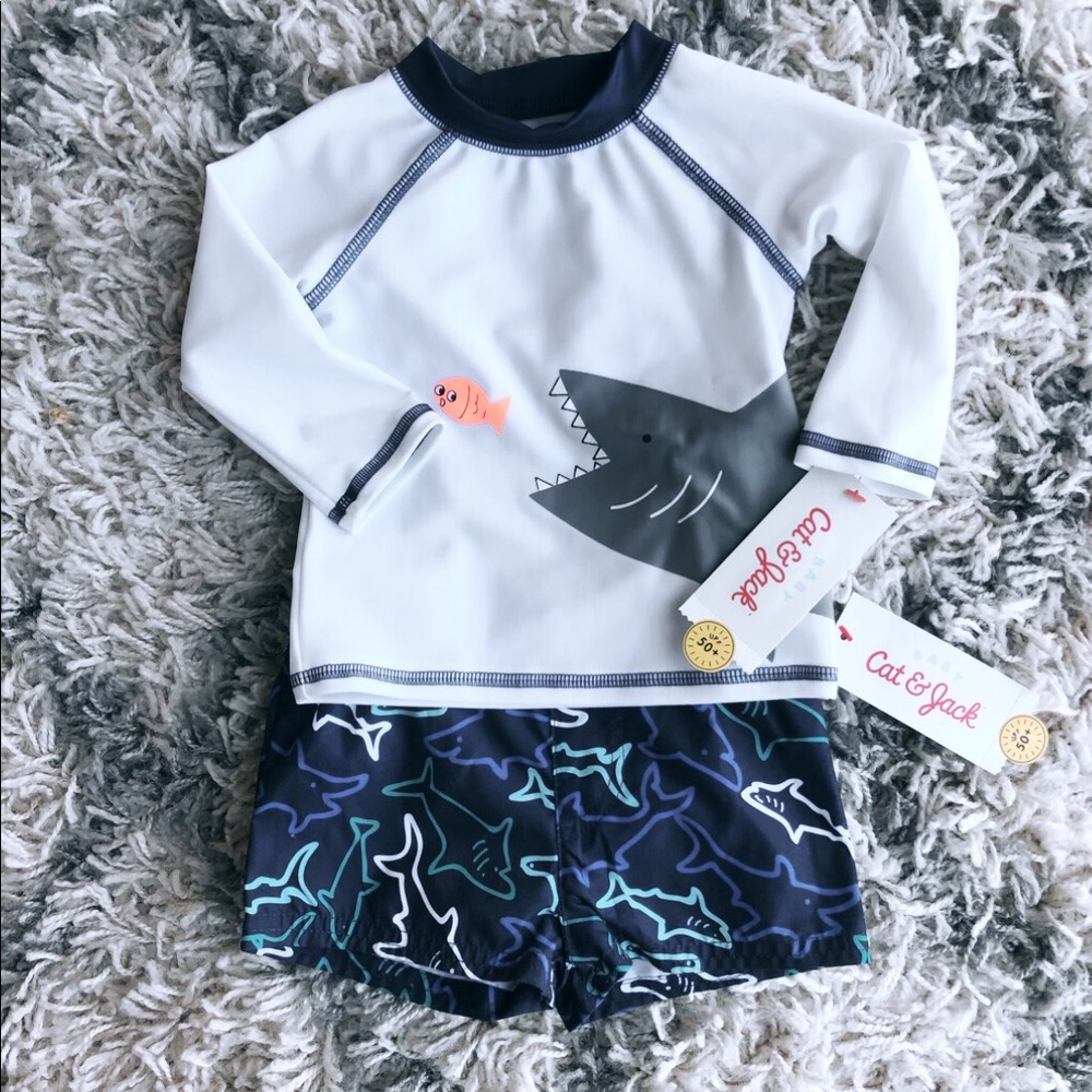 ⭐️ Cat & Jack 3-6 two piece swimsuit ⭐️